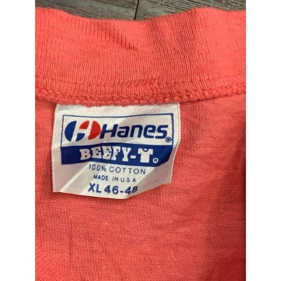 Vintage Harley Davidson T-Shirt XL Peach Costal Si - Picture 6 of 7